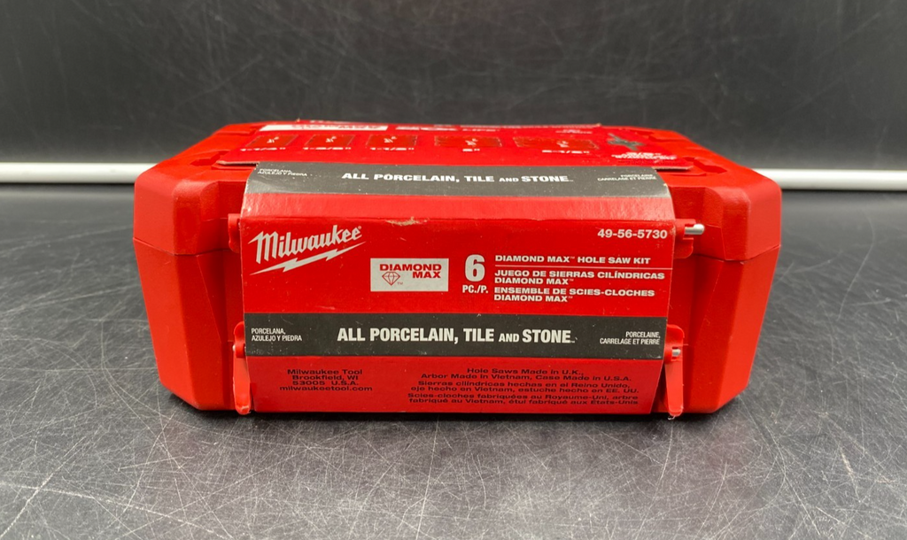Milwaukee 49-56-5730 6pc Diamond Max Hole Saw Kit - NEW