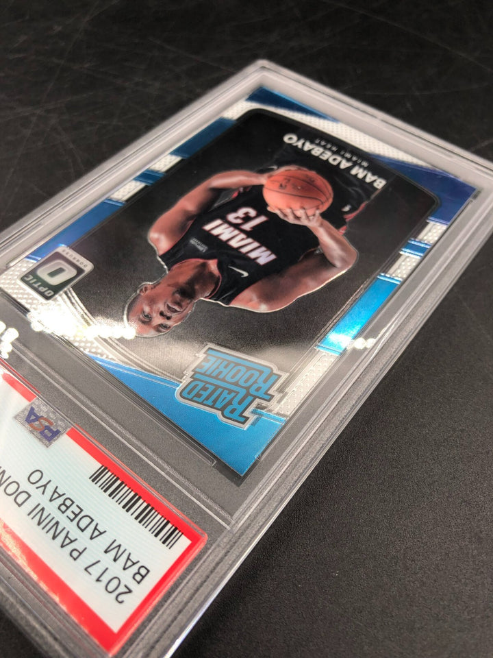 2017-18 Panini Donruss Optic Rated Rookie Bam Adebayo #187 PSA 9 MINT