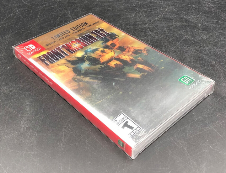 Front Mission 1st: Remake - Limited Edition (Nintendo Switch) w/ Case - NEW