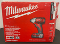 MILWAUKEE M18 Compact 1/4" Hex Impact Driver Kit 2656-22CT *OPEN BOX, NEW*