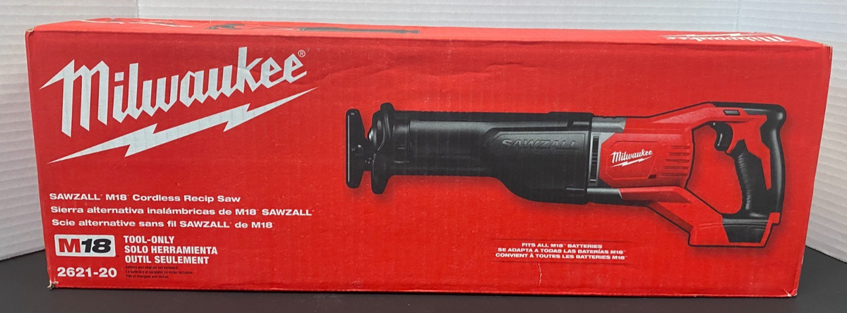 MILWAUKEE M18 SAWZALL Cordless Reciprocating Saw 2621-20 *NEW, SEALED*