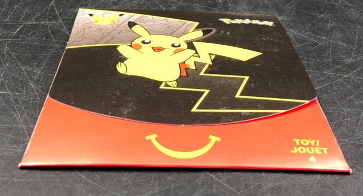 2021 POKEMON 25th Anniversary McDonald’s Happy Meal Booster Pack Toy 4 *NEW*