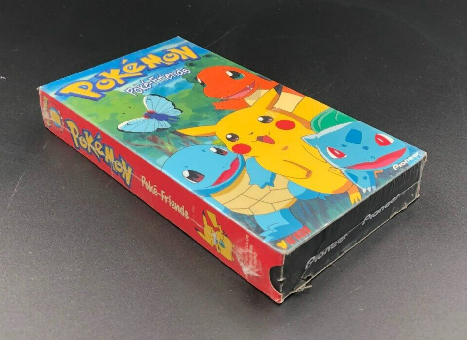 Pokemon Vol. 4: Poke-Friends - Bulbasaur, Charmander and Squirtle (VHS Tape) NEW