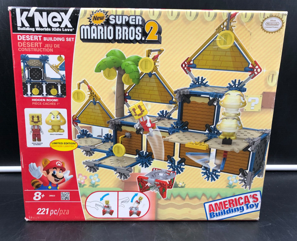 *AS-IS* America's Building Toy K'NEX New Super Mario Bros.2 *MISSING PIECES*