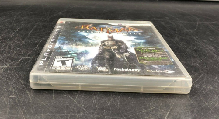 Batman: Arkham Asylum (PlayStation 3, PS3) w/ EN/FR Manuals - Greatest Hits Disc