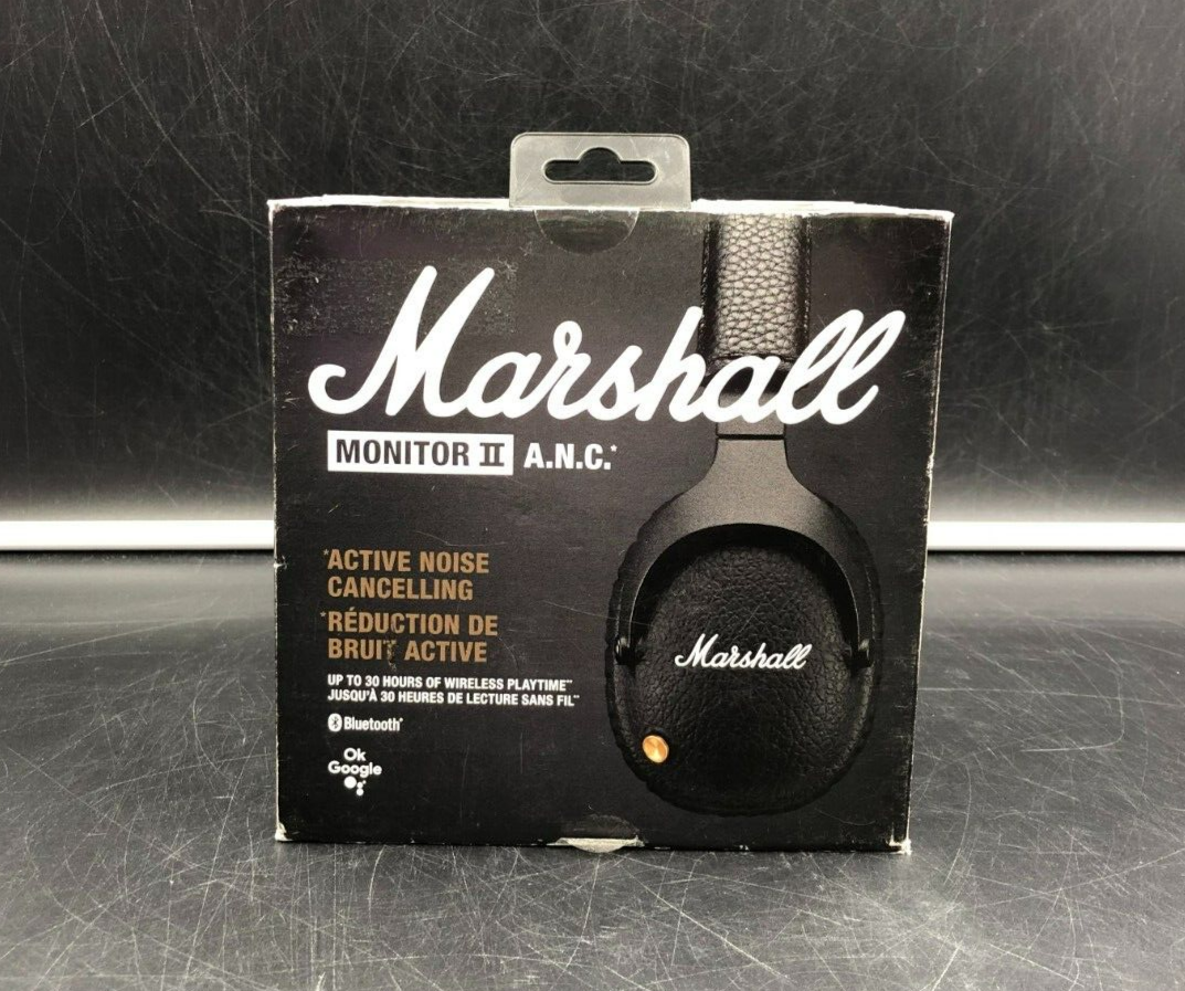 Marshall Monitor II A.N.C. Active Noise Cancelling BT Wireless Headphones - NEW