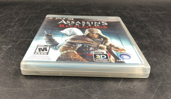Assassin's Creed: Revelations (PlayStation 3, PS3) w/ EN/FR Manuals + Inserts