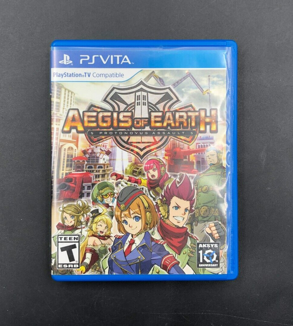Aegis of Earth: Protonovus Assault (Sony PlayStation Vita, PSVITA) in Case