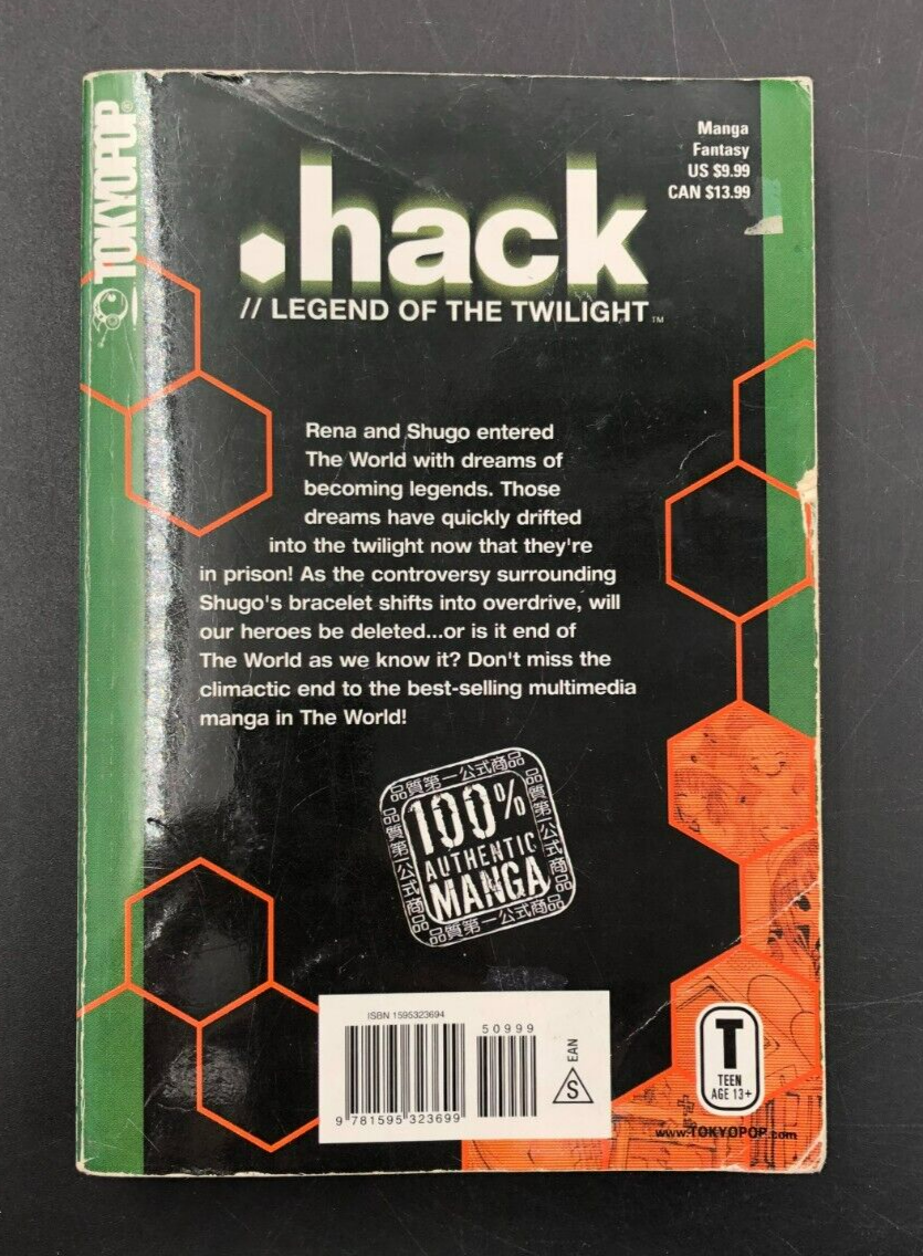 .hack: Legend of the Twilight Vol. 3 (Paperback, Manga) by Tatsuya Hamazaki