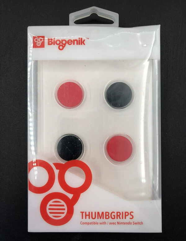 Biogenik Thumbgrips For Nintendo Switch - NEW