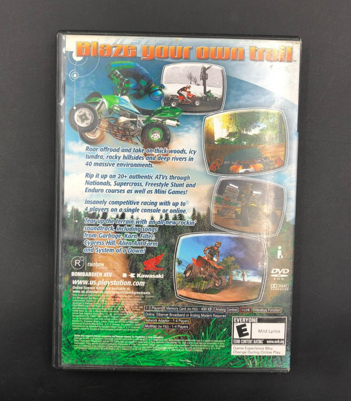 ATV Offroad Fury 2 (PlayStation 2, PS2) w/ Manual