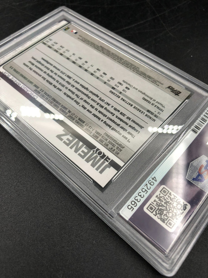 2019 Topps Series 2 No. 670 Eloy Jimenez RC Rookie Card PSA 10 GEM MINT
