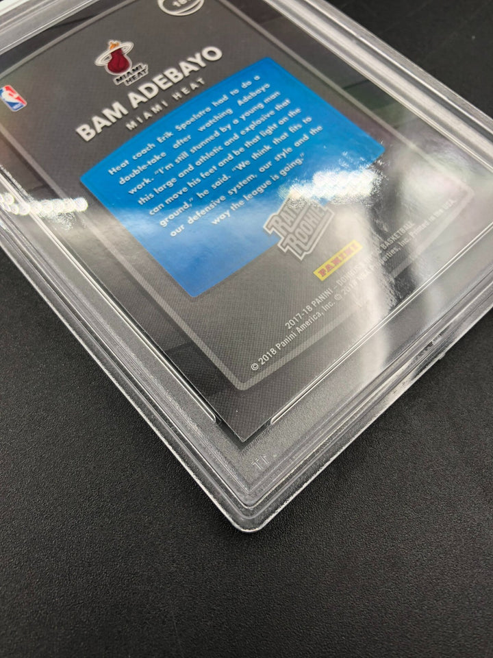 2017-18 Panini Donruss Optic Rated Rookie Bam Adebayo #187 PSA 9 MINT