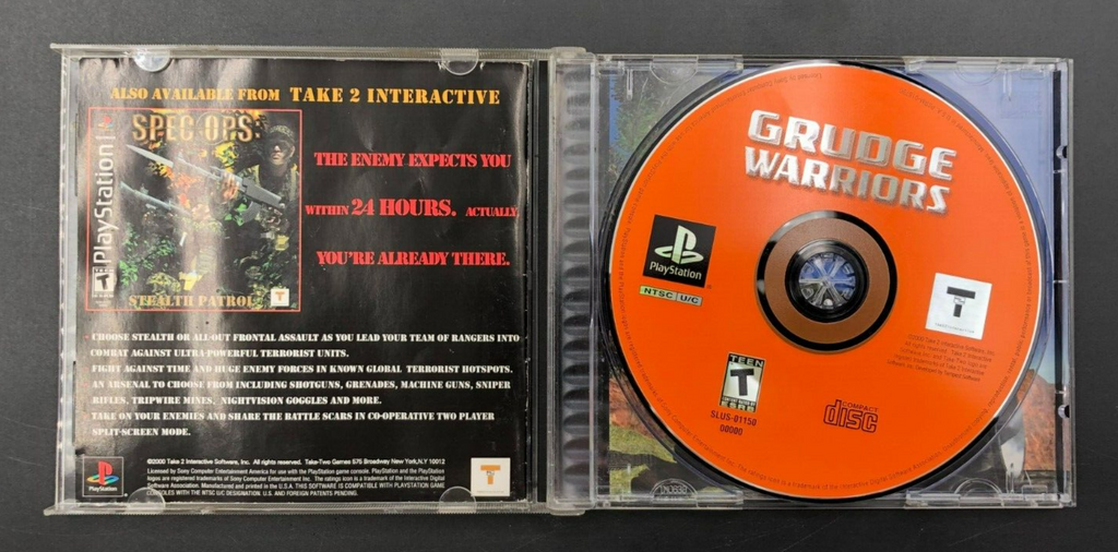 Grudge Warriors Sony Playstation 1
