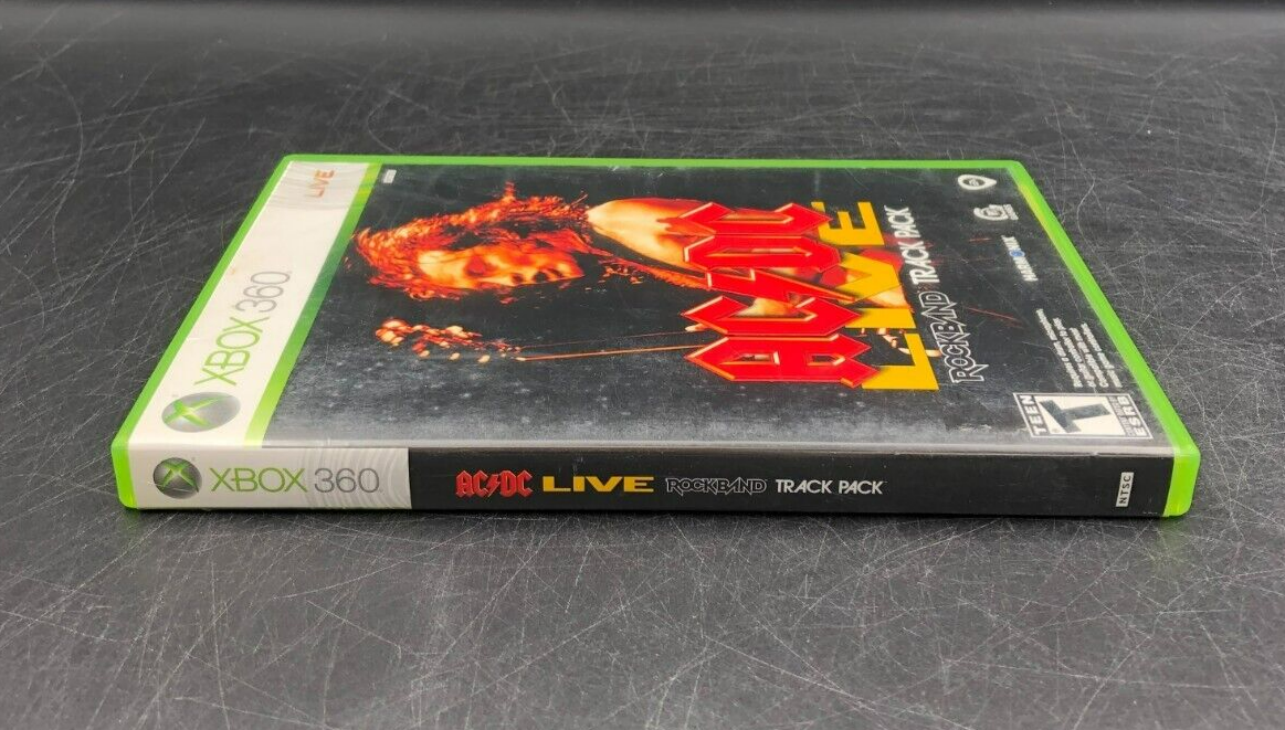 ACDC Live Rock Band Track Pack (XBOX 360) w/ Manual