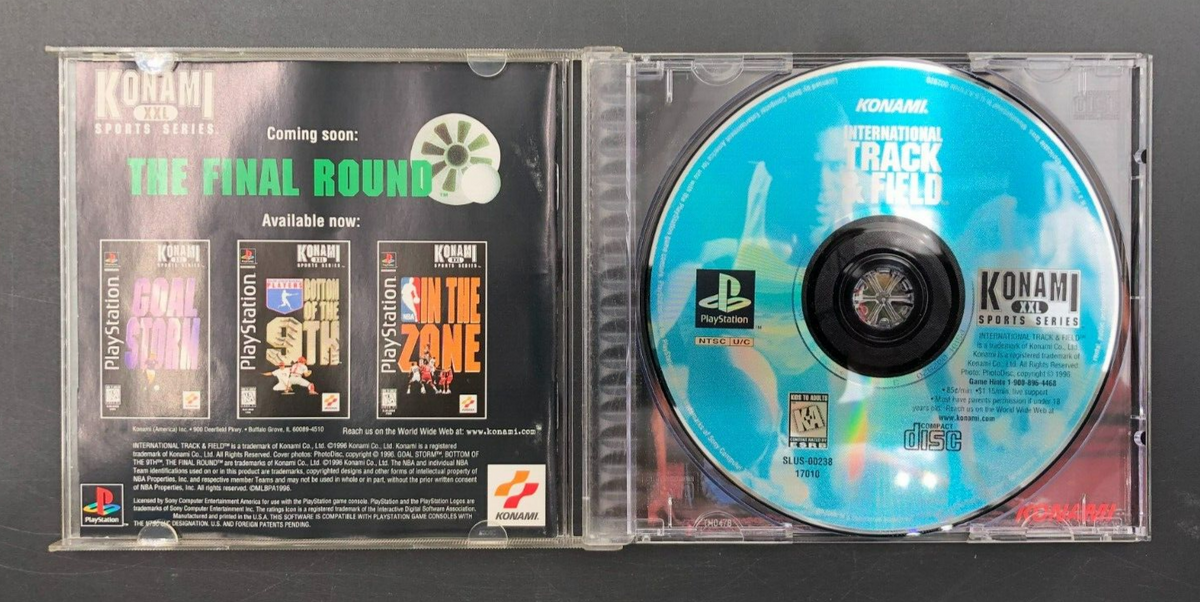 International Track & Field Sony PlayStation 1