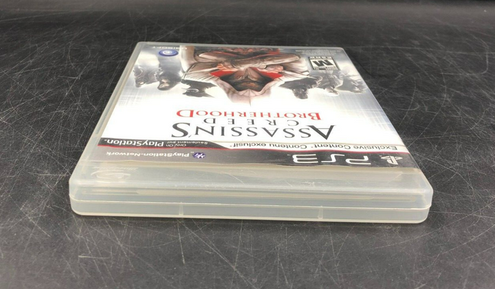 Assassin's Creed: Brotherhood (PlayStation 3, PS3) w/ EN/FR Manuals