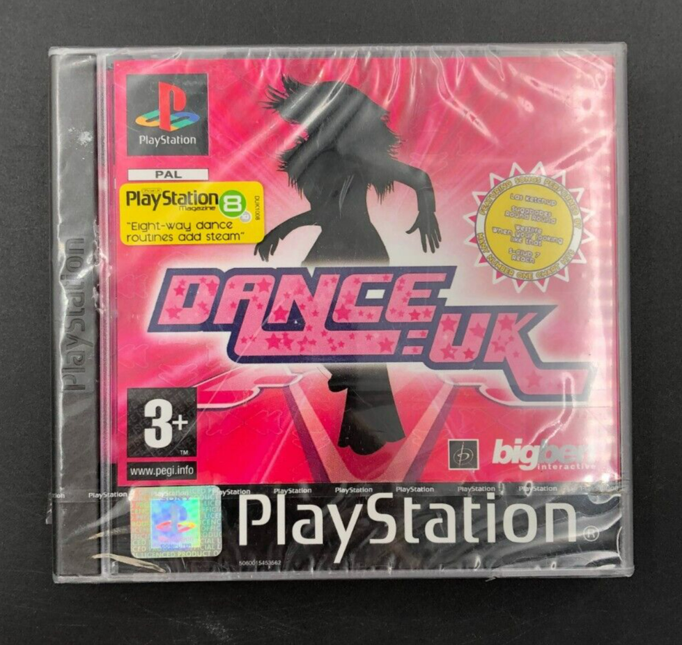 Dance: UK Sony PlayStation 1 - NEW
