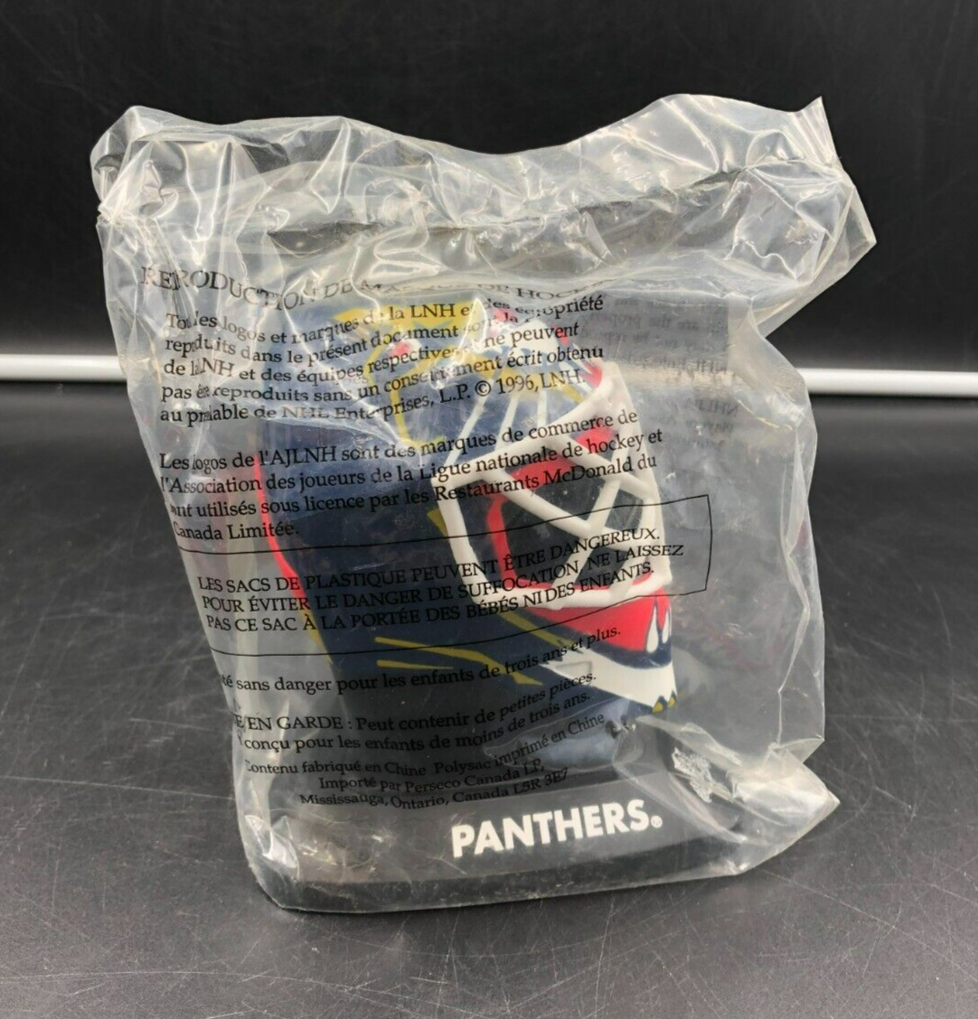 1996 McDonalds NHL Panthers John Vanbiesbrouck Autographed Goalie Mask - NEW