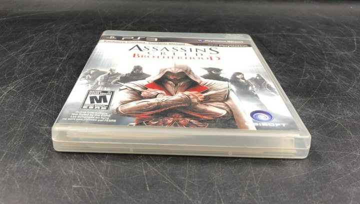 Assassin's Creed: Brotherhood (PlayStation 3, PS3) w/ EN/FR Manuals