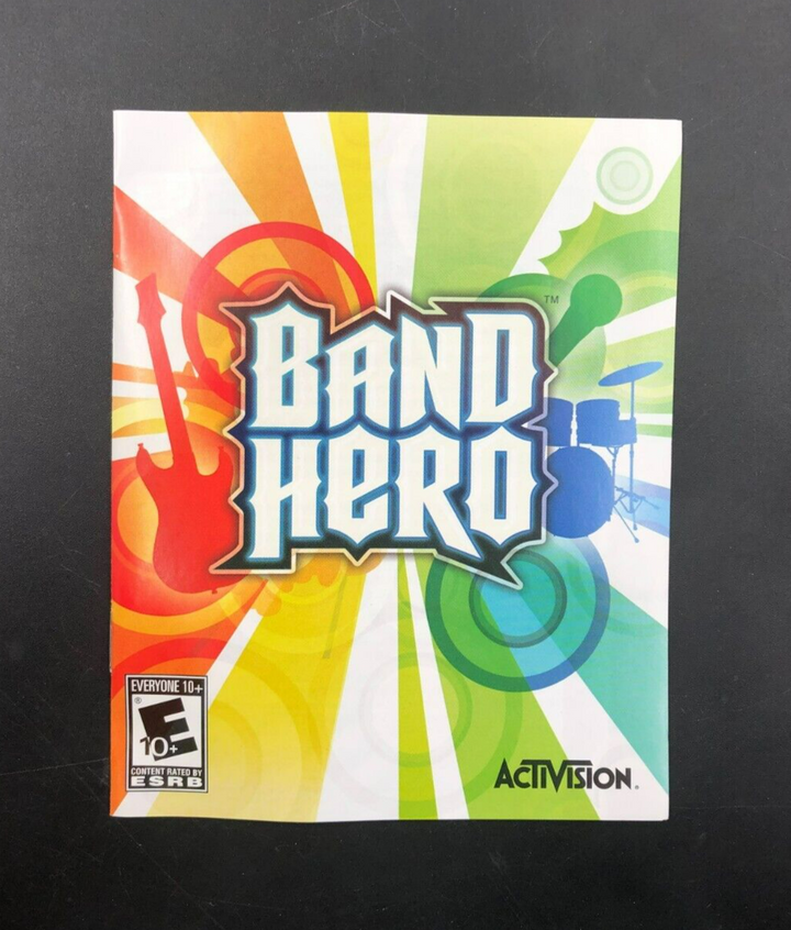 Band Hero (PlayStation 3, PS3) w/ Manual - Game Only