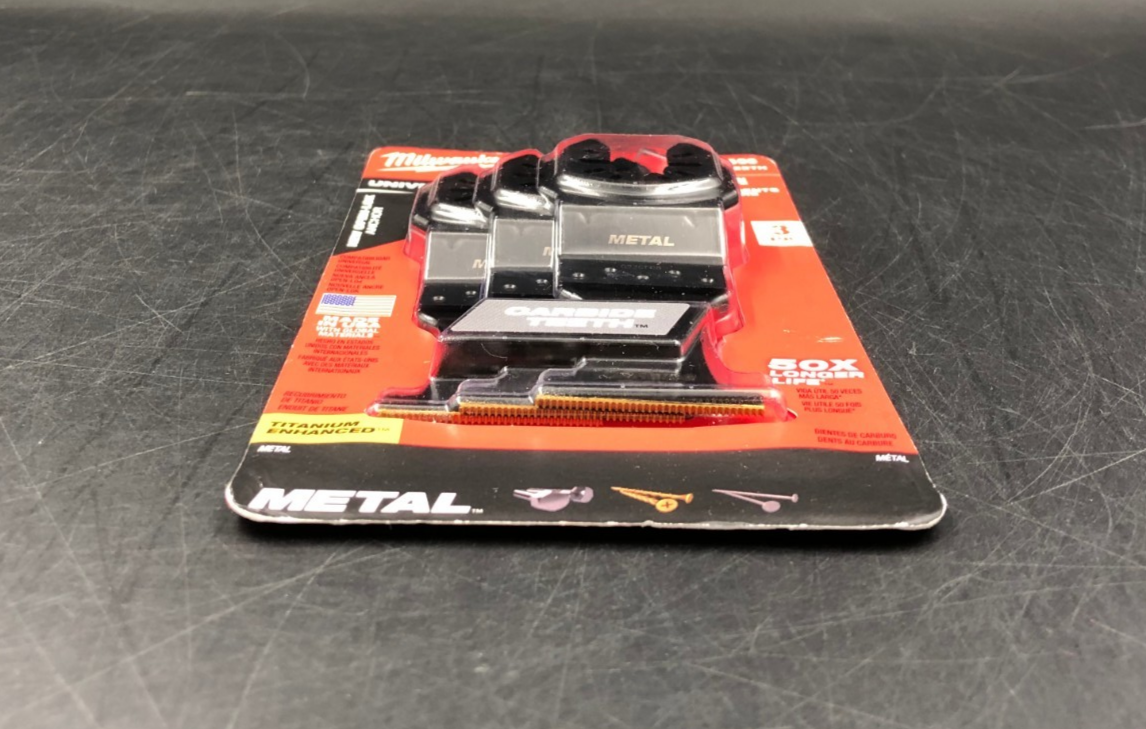 Milwaukee 49-25-1503 Open-Lok Anchor Universal Fit 3 PK. Carbide Teeth Blades