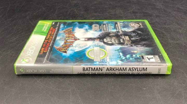 Batman: Arkham Asylum - Game of the Year Edition (XBOX 360) w/ Manual