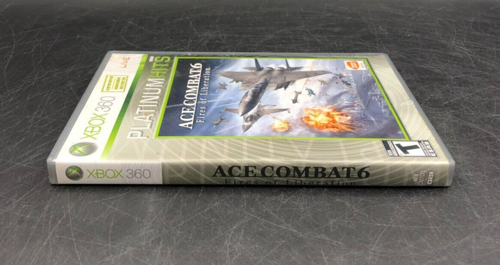 Ace Combat 6: Fires of Liberation - Platinum Hits (XBOX 360) w/ Manual