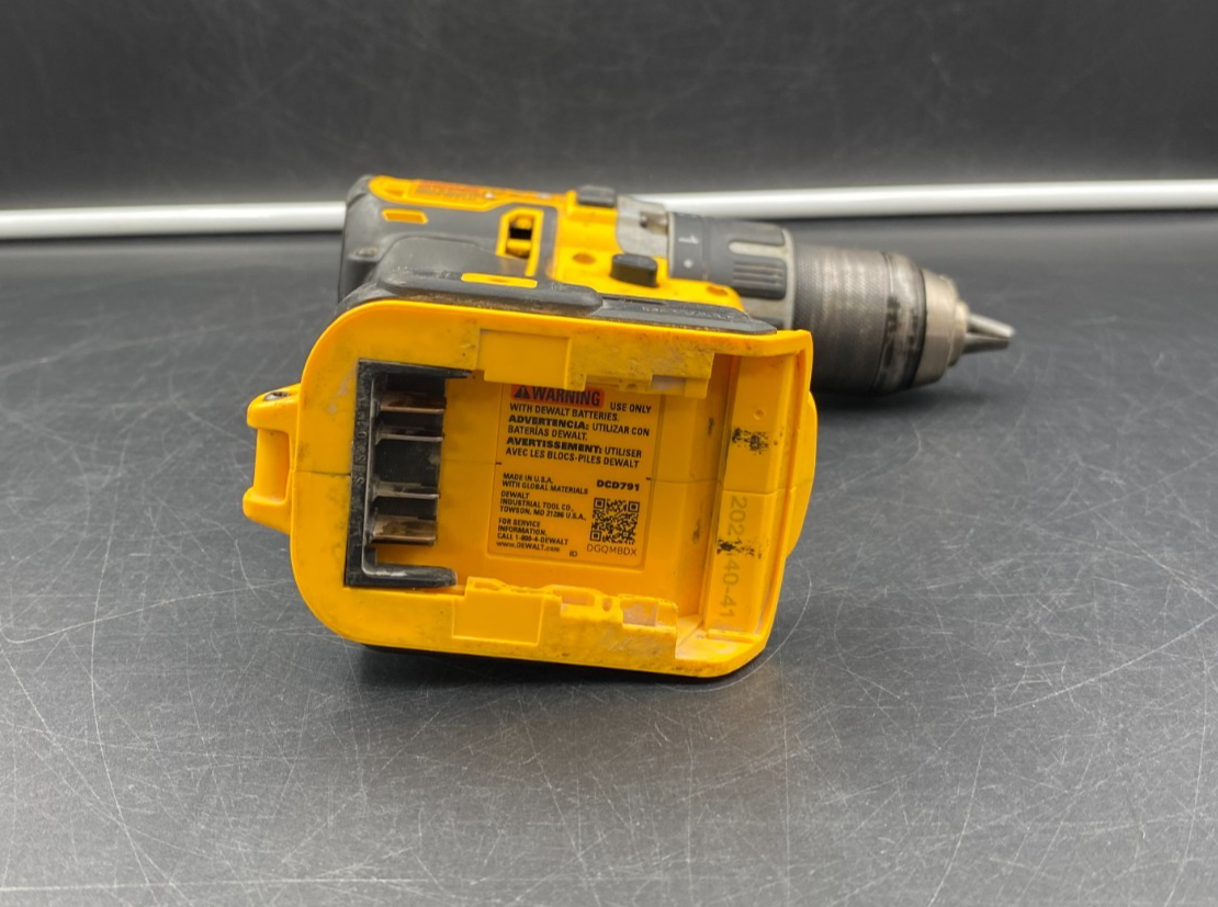 DeWalt DCD791 20V Max XR 1/2" (13mm) Cordless Drill Driver (Tool-Only)