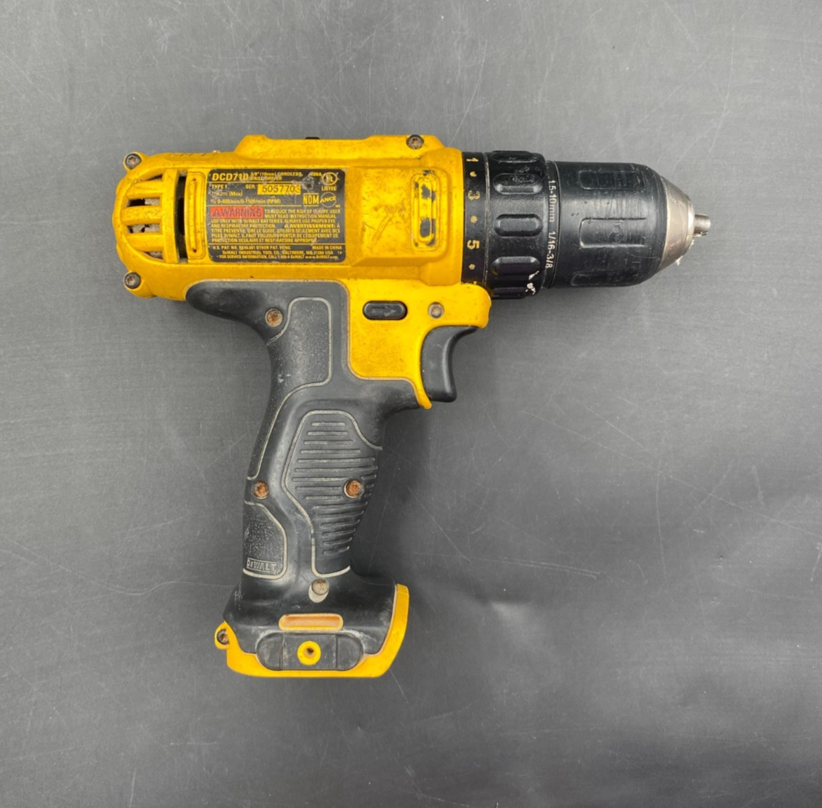 DeWalt DCD710 12V Max 3/8" (10mm) Cordless Drill/Driver (Tool-Only)