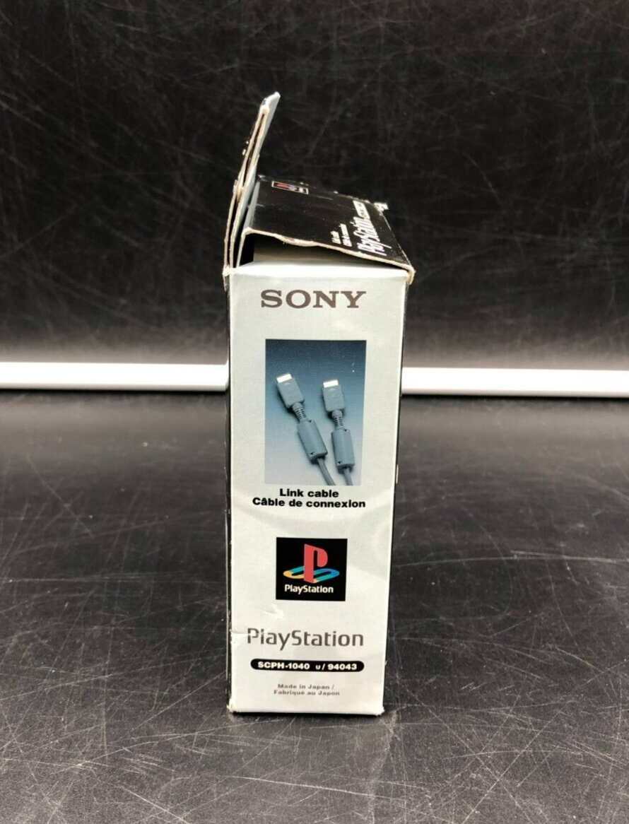 Sony PlayStation 1 PS1 Link Cable Connector (SCPH-1040) in Box