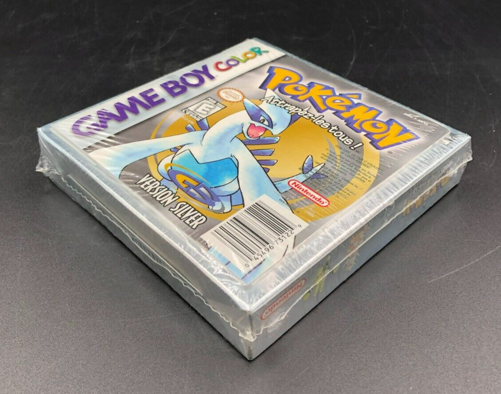 Pokemon: Silver Version (Game Boy Color, GBC) Canadian Variant - NEW SEALED