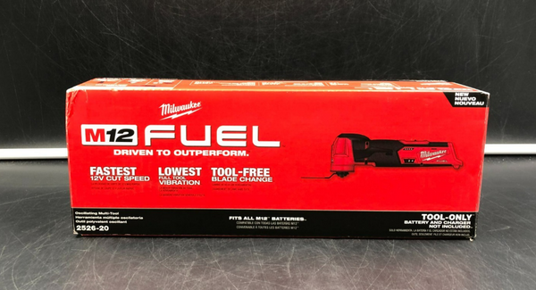 Milwaukee 2526-20 M12 Fuel Oscillating Multi-Tool (Tool-Only)
