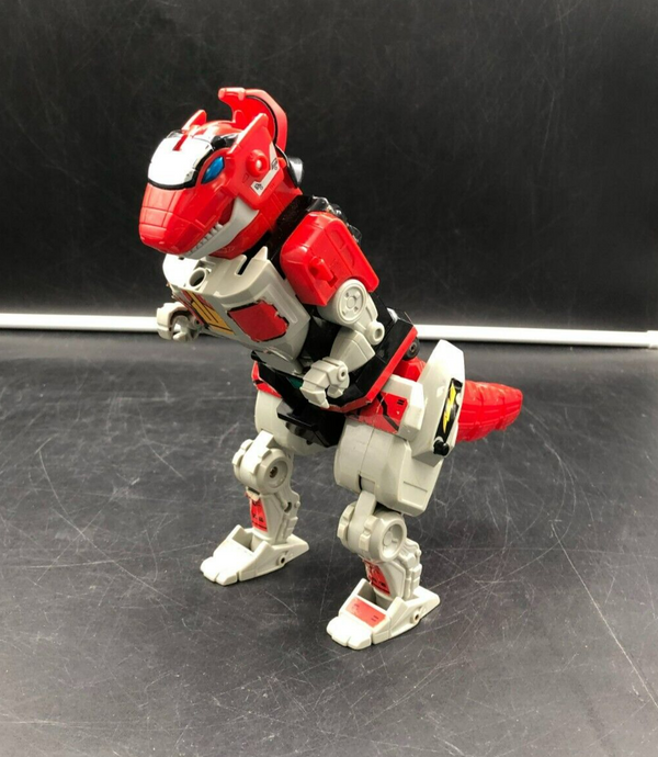 1991 Bandai Mighty Morphin Power Rangers Red T-Rex Zord Megazord Action Figure