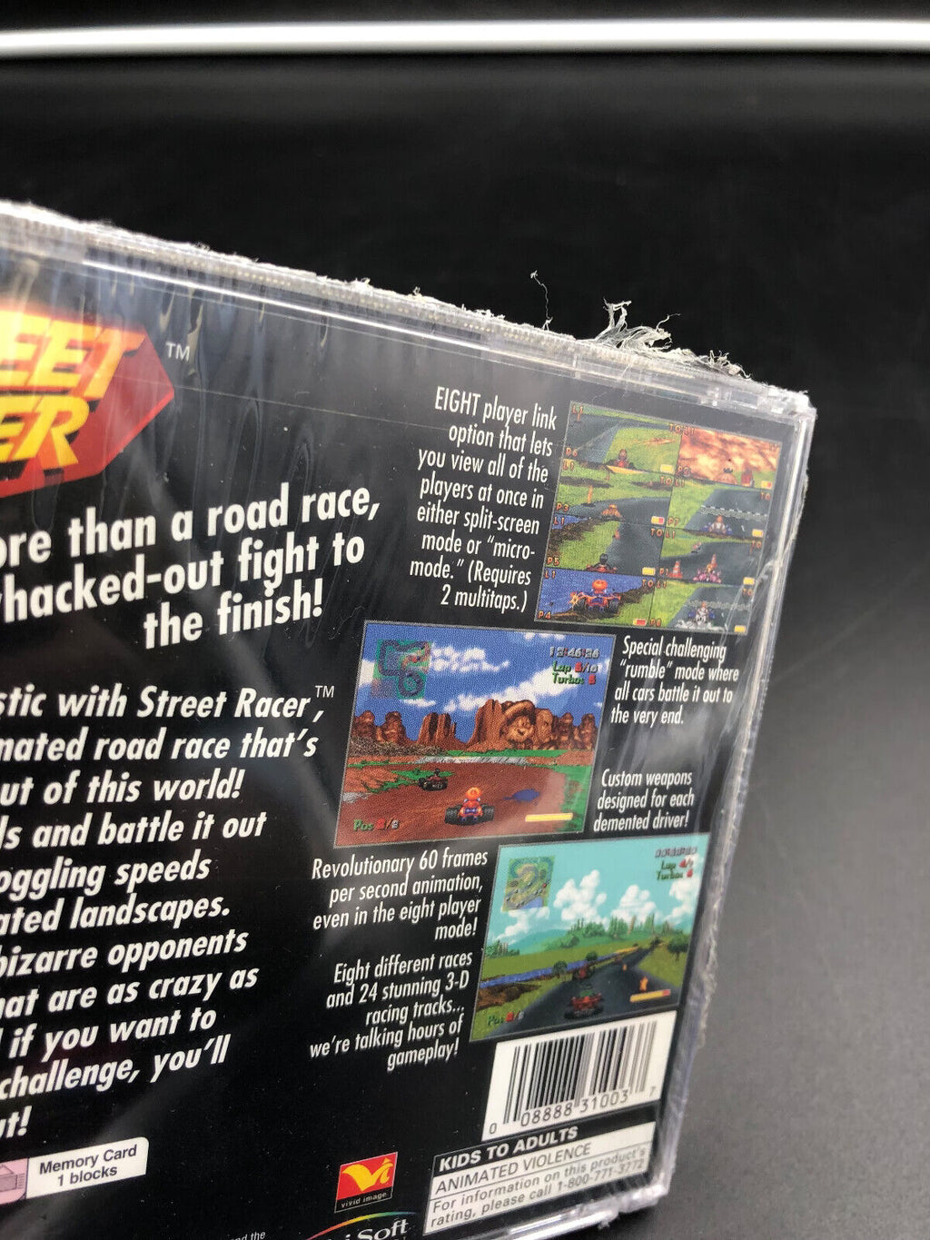 Street Racer (Sony PlayStation 1, 1996) *BRAND NEW*