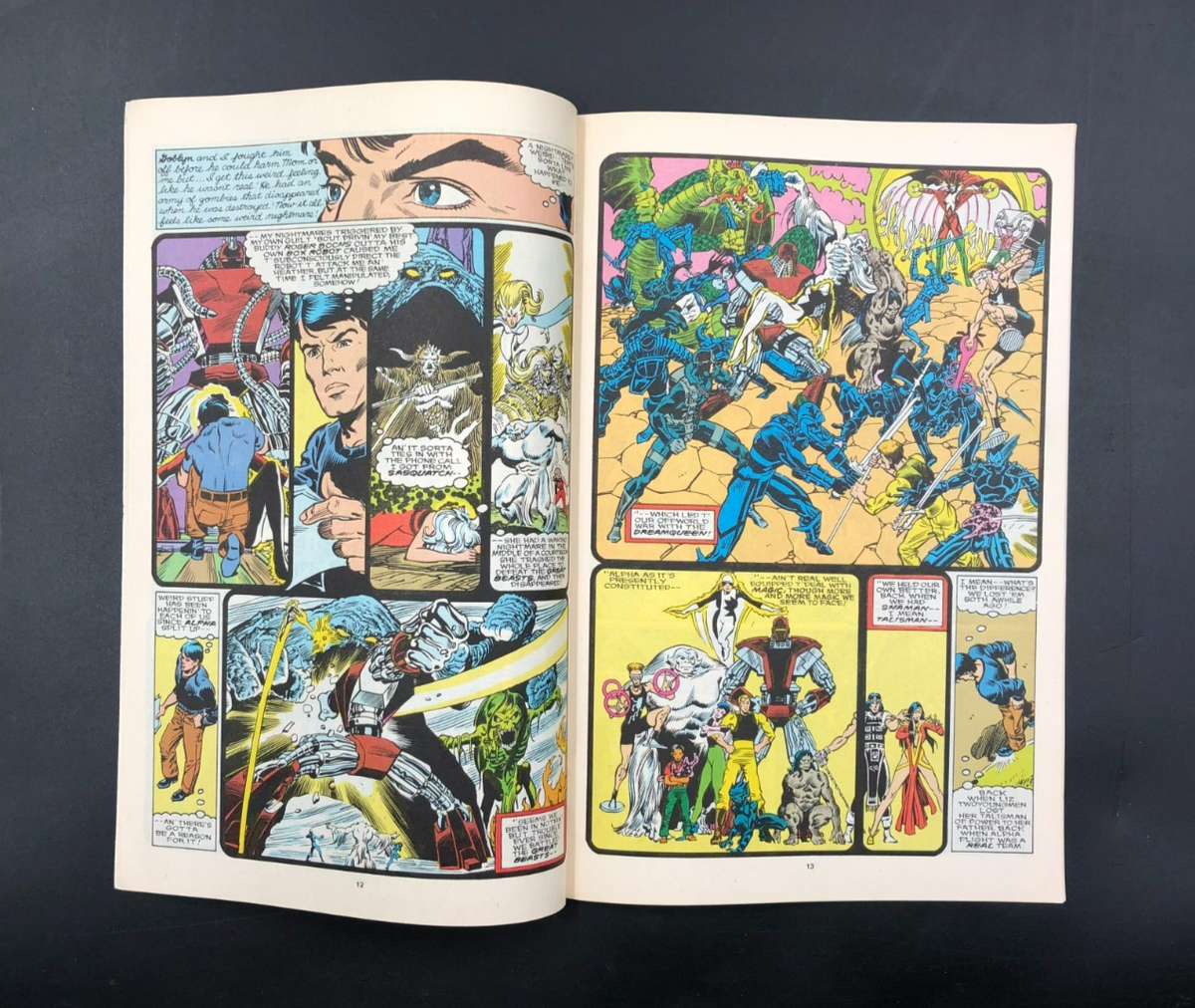 Alpha Flight: Alpha Attacks... Alpha?! Issue #66 (Marvel Comics) Comic Book