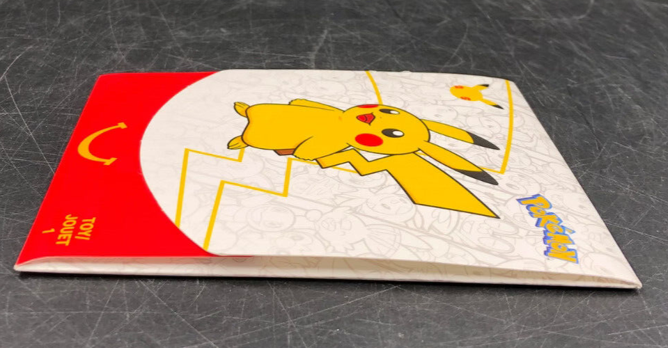 2021 POKEMON 25th Anniversary McDonald’s Happy Meal Booster Pack Toy 1 *NEW*