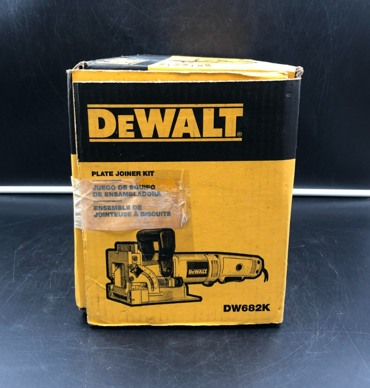 DeWalt DW682K Plate Joiner Kit 120V Wired - NEW OPEN BOX