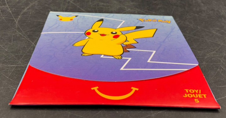 2021 POKEMON 25th Anniversary McDonald’s Happy Meal Booster Pack Toy 5 *NEW*