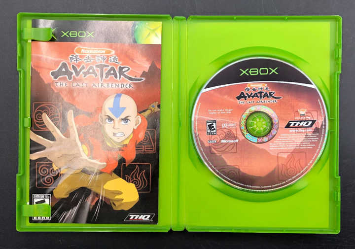 Avatar: The Last Airbender (Microsoft XBOX) w/ Manual