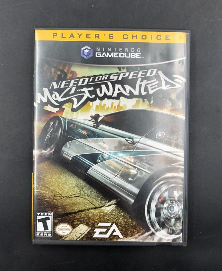 Need For Speed: Most Wanted - Player's Choice (Nintendo GameCube) w/ Manual
