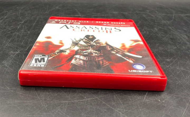 Assassin's Creed II - Greatest Hits (PlayStation 3, PS3) w/ EN/FR Manuals