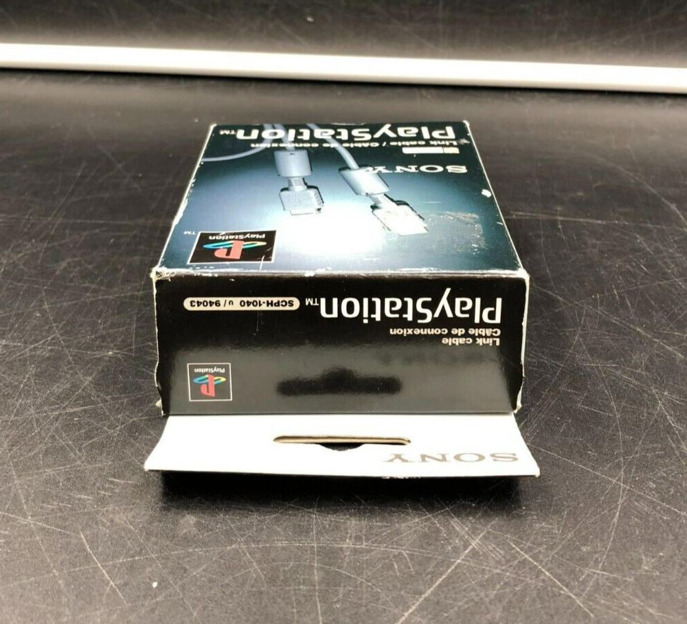 Sony PlayStation 1 PS1 Link Cable Connector (SCPH-1040) in Box