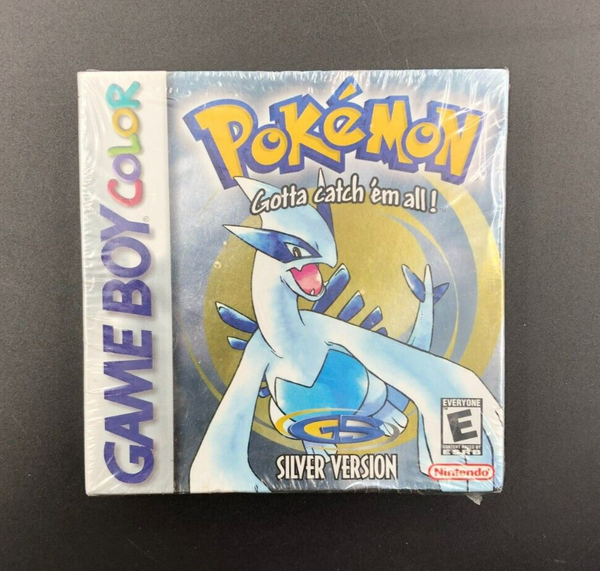 Pokemon: Silver Version (Game Boy Color, GBC) Canadian Variant - NEW SEALED