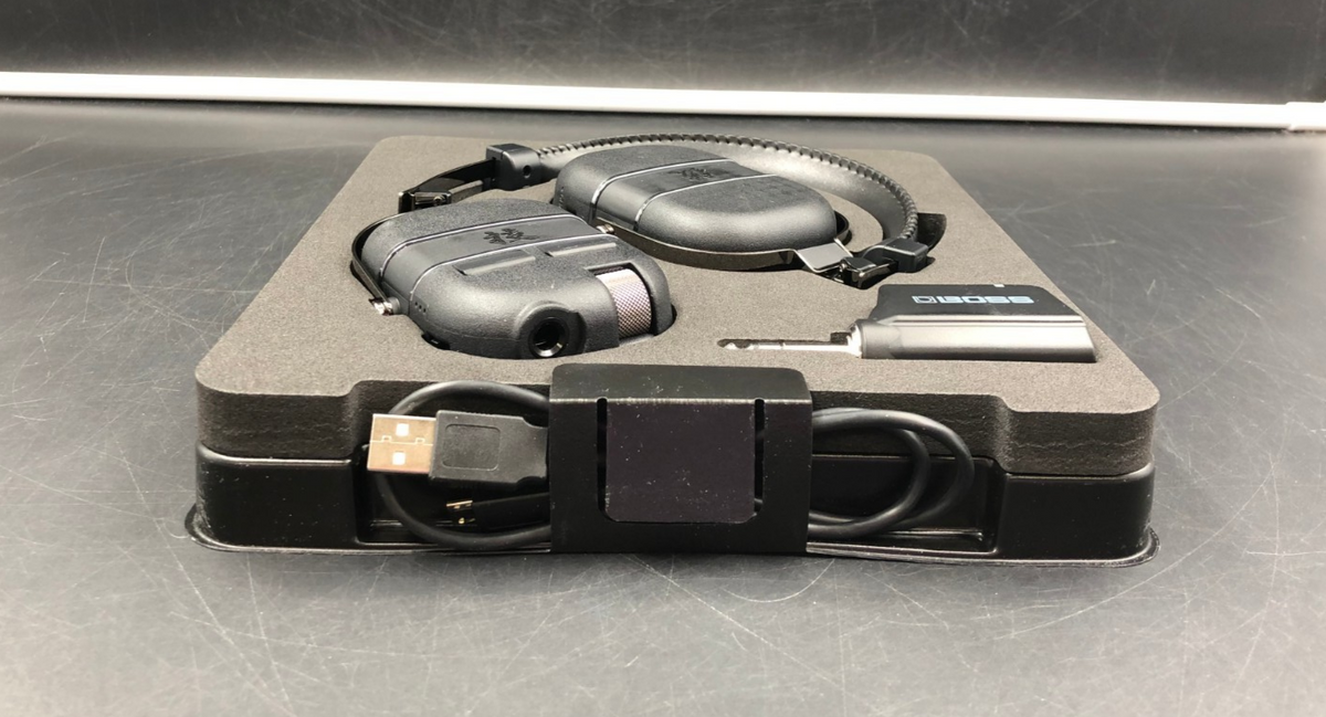 Boss Waza-Air Bass Wireless Headphones w/ Personal Bass Amplification System