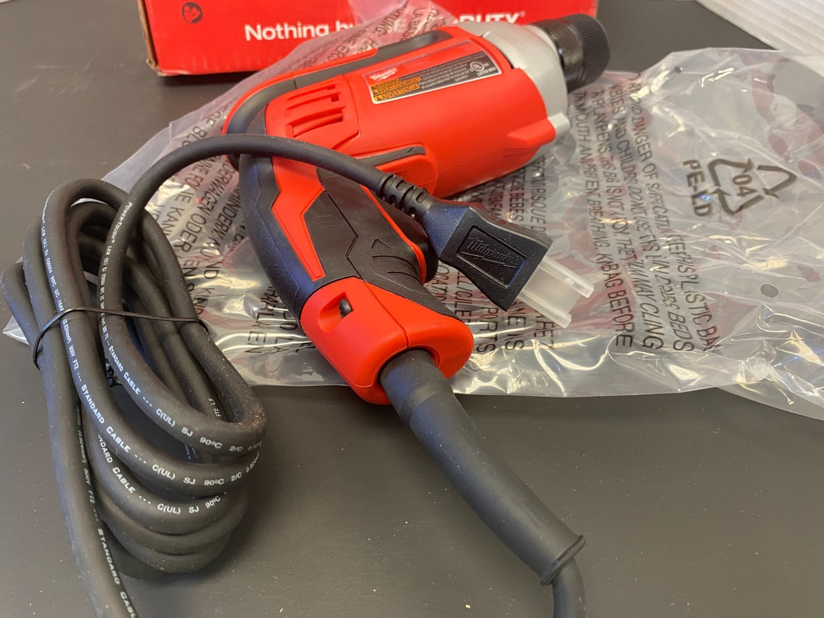 MILWAUKEE 3/8" Corded Drill 0240-20 *OPEN BOX, NEW, SEE PICS*