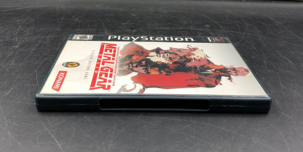 Metal Gear Solid (Sony PlayStation 1, PS1) 2-Disc in Long Case