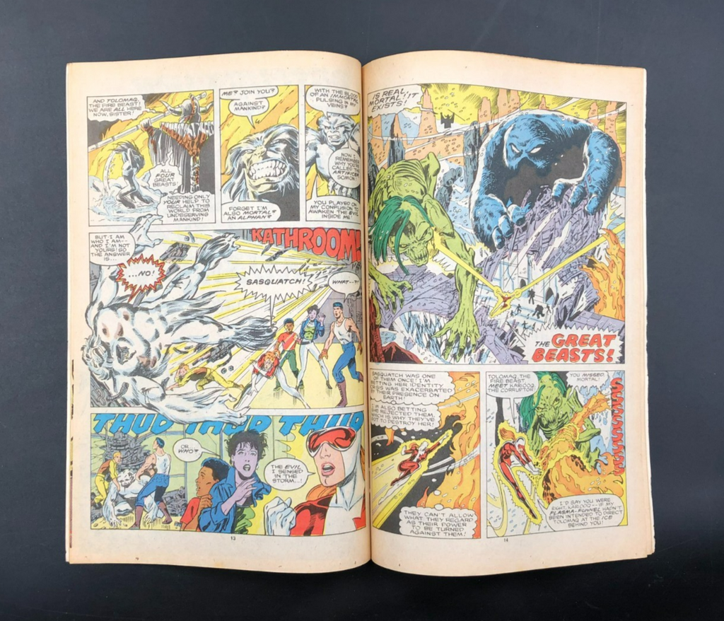 Alpha Flight Issue #55 (Marvel Comics) Comic Book