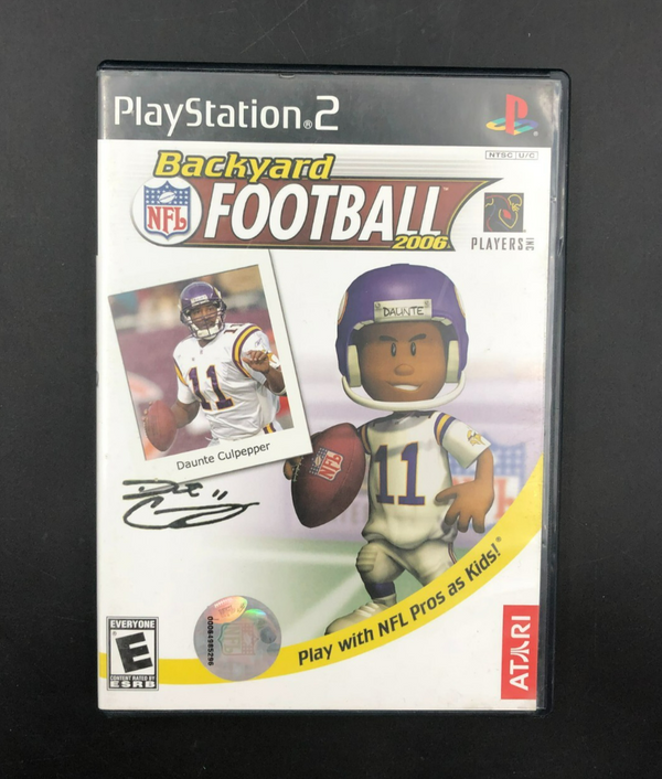 Backyard Football 2006 NFL (PlayStation 2, PS2) w/ Manual