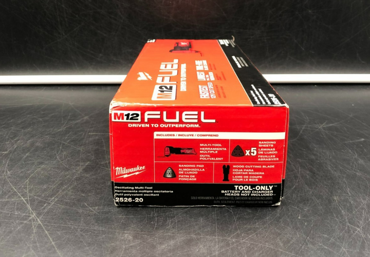 Milwaukee 2526-20 M12 Fuel Oscillating Multi-Tool (Tool-Only)
